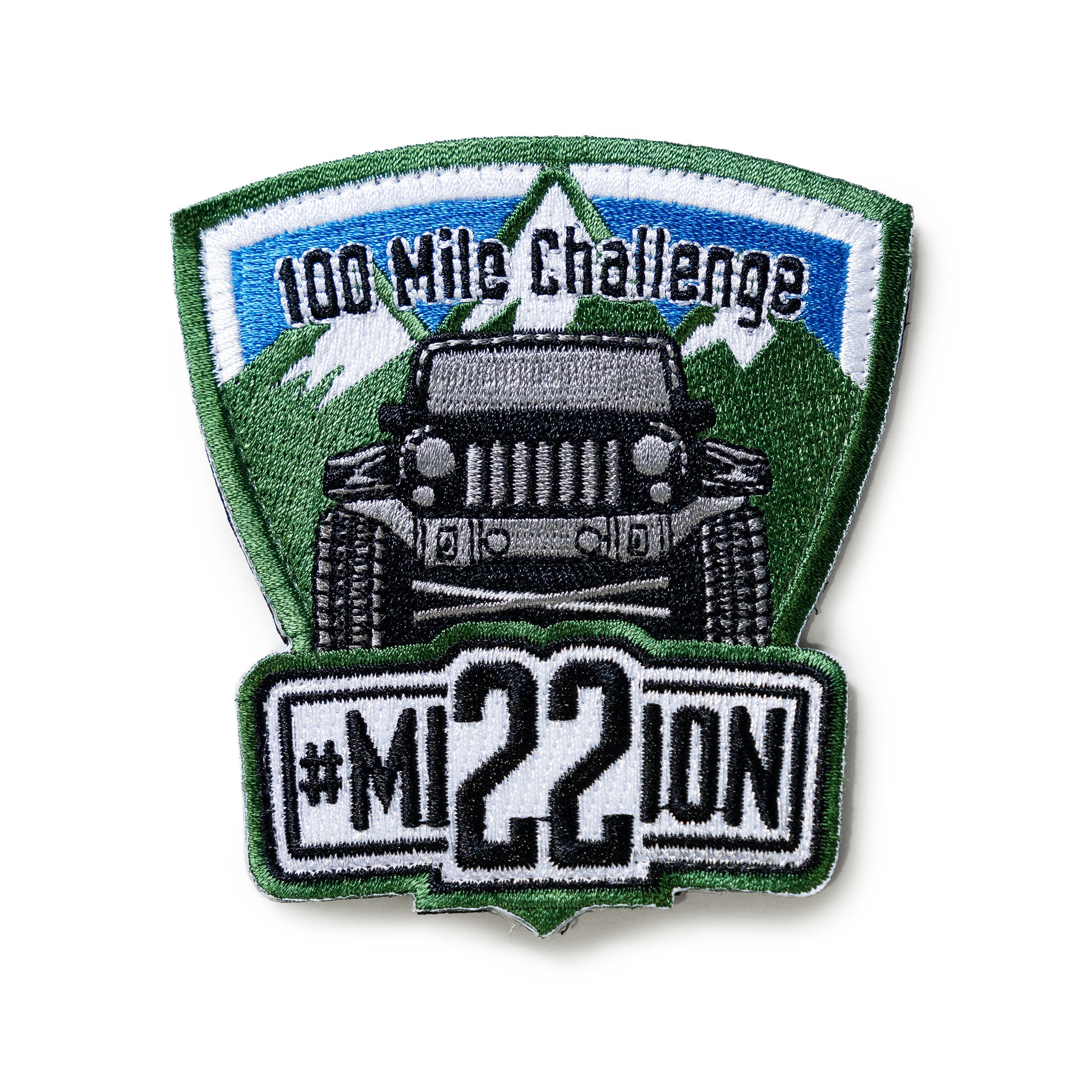 100 Mile Jeep Challenge Patch
