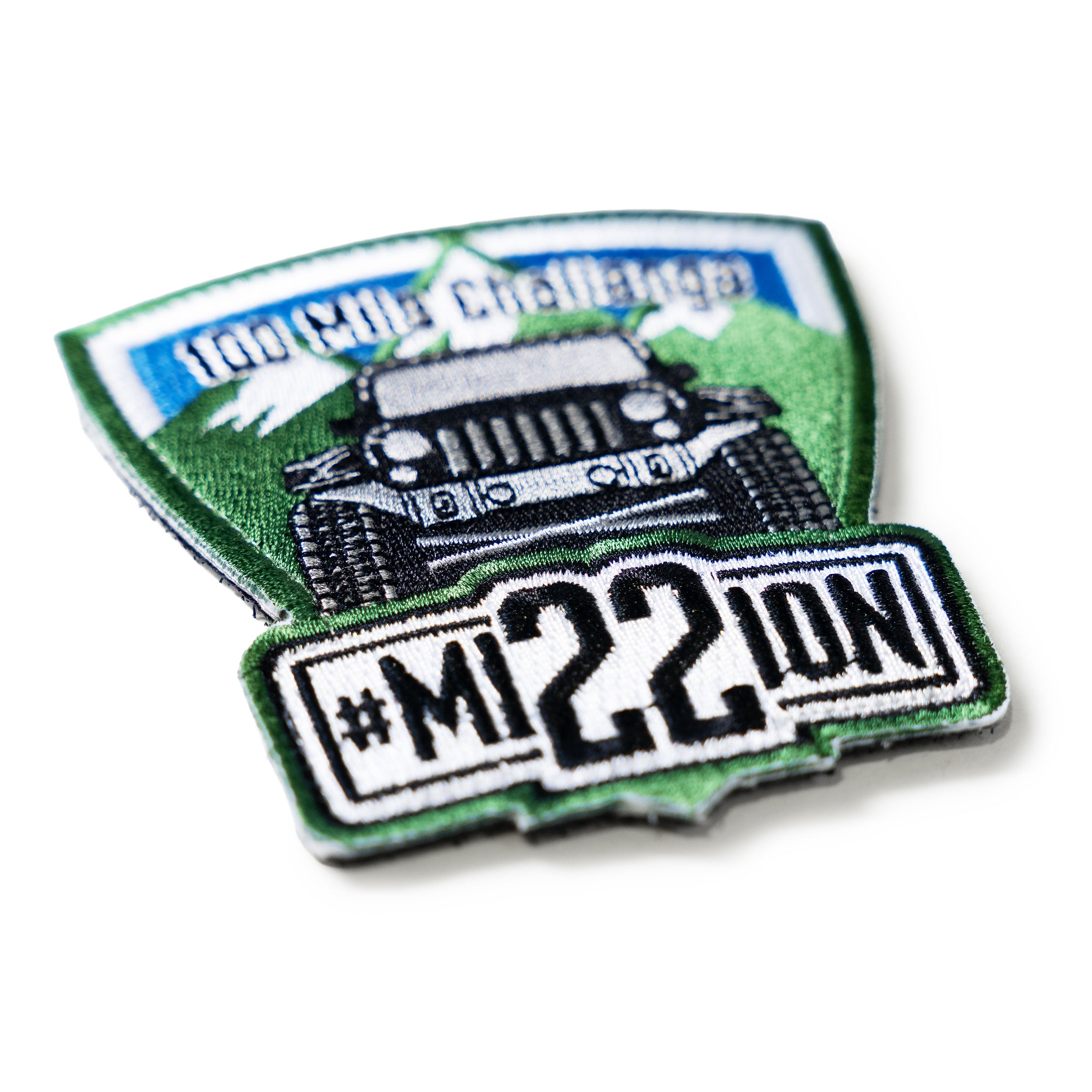 100 Mile Jeep Challenge Patch