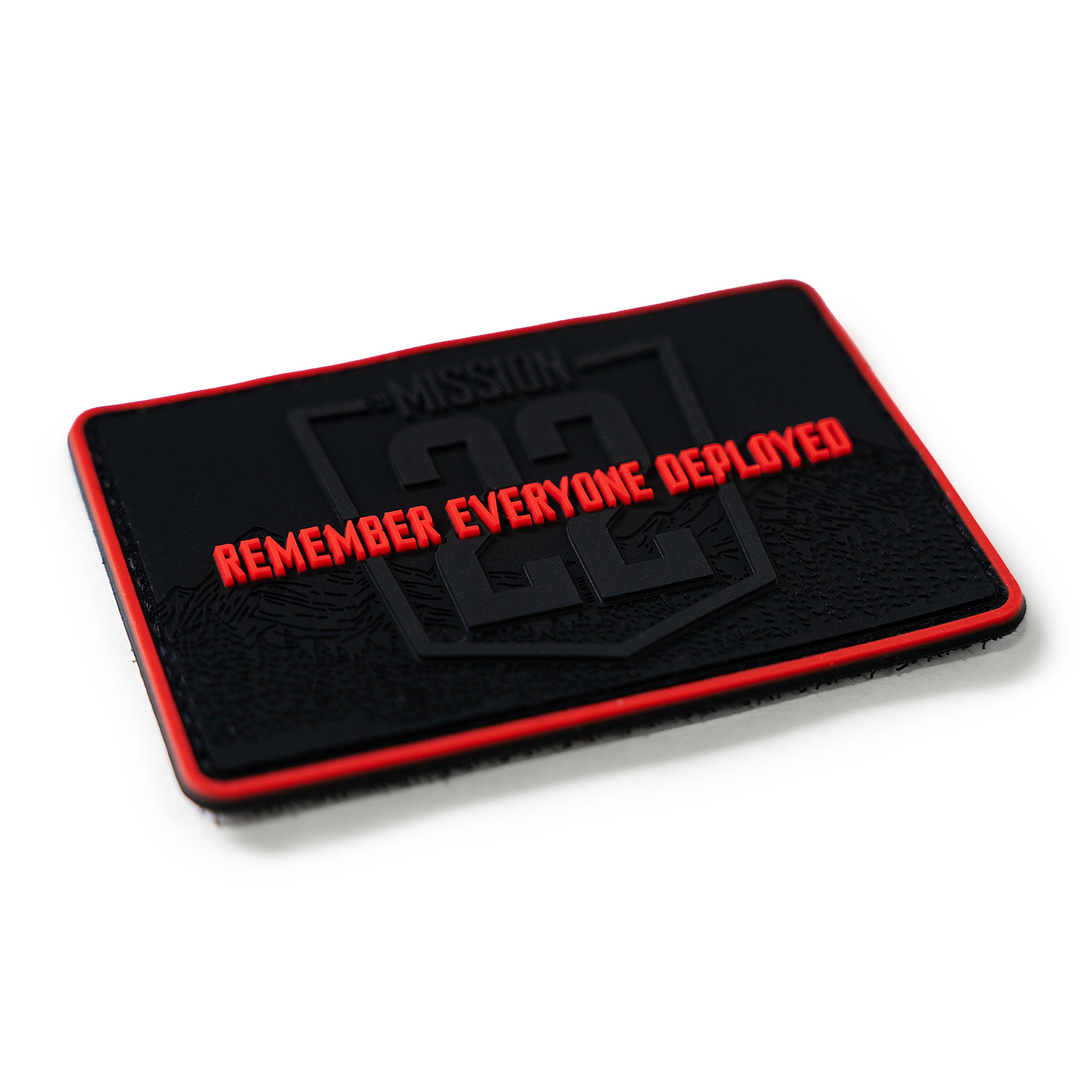 Mission 22 Red Friday PVC Patch