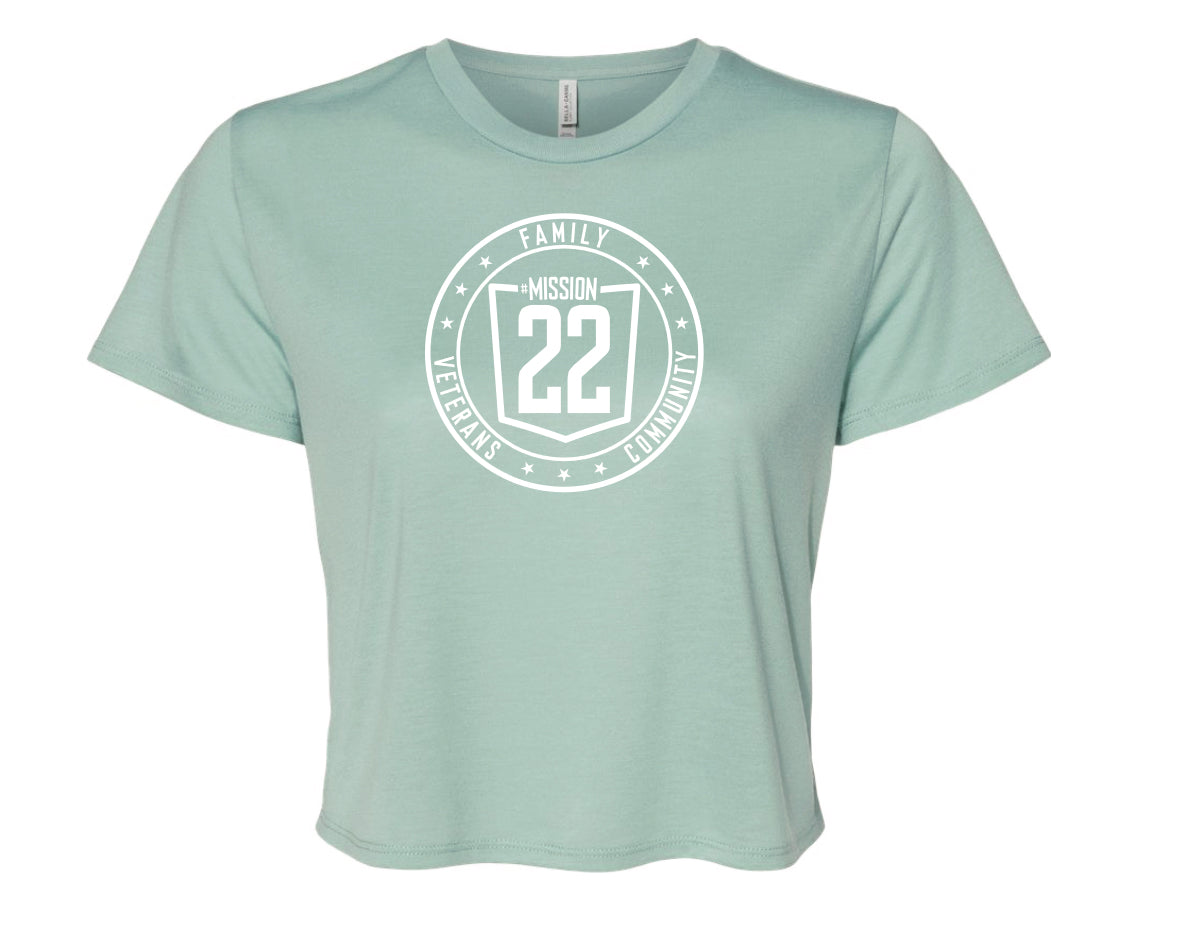 Women's Flowy Cropped Tee
