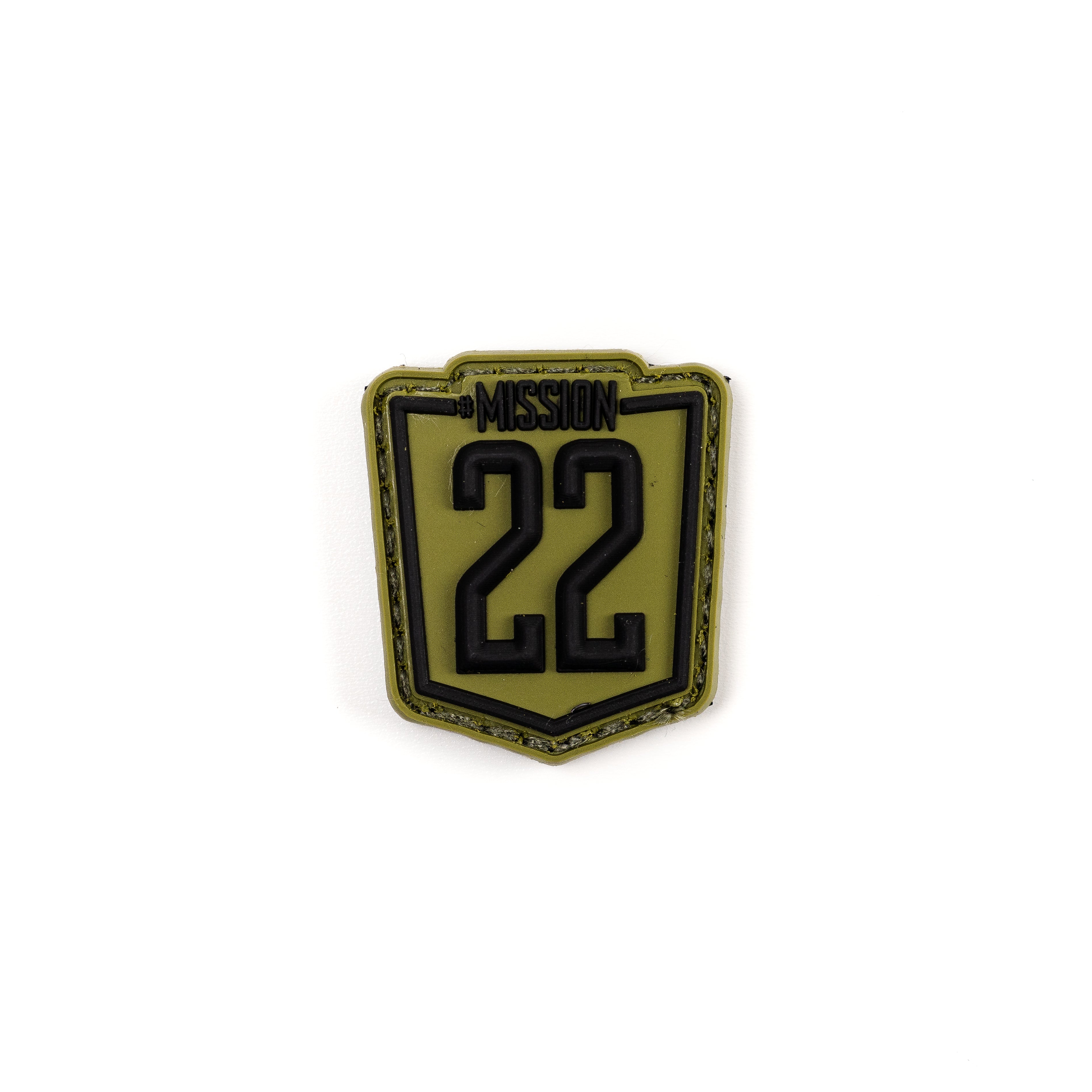 Mission 22 PVC Shield Patch
