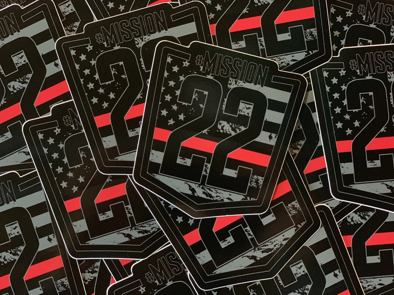 Thin Red Line Decal