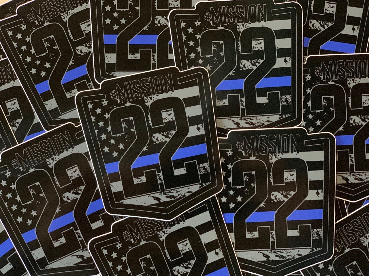 Thin Blue Line Decal