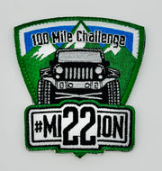 100 Mile Jeep Challenge Patch