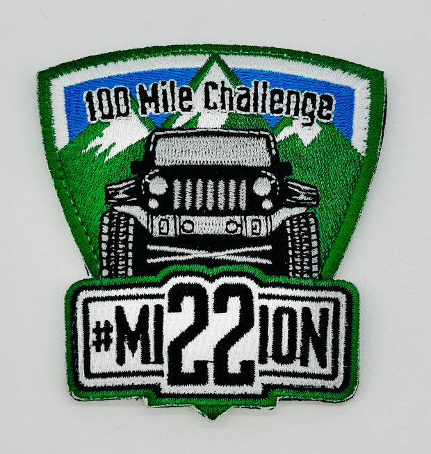 100 Mile Jeep Challenge Patch