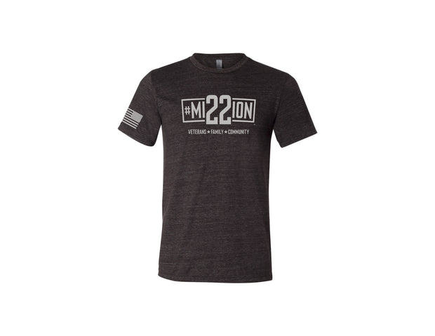 Mission 22 Charcoal Tee