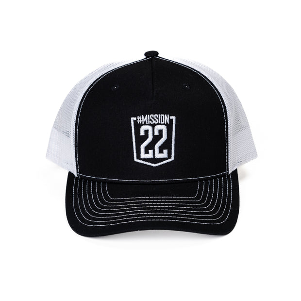 Black & White Trucker Hat